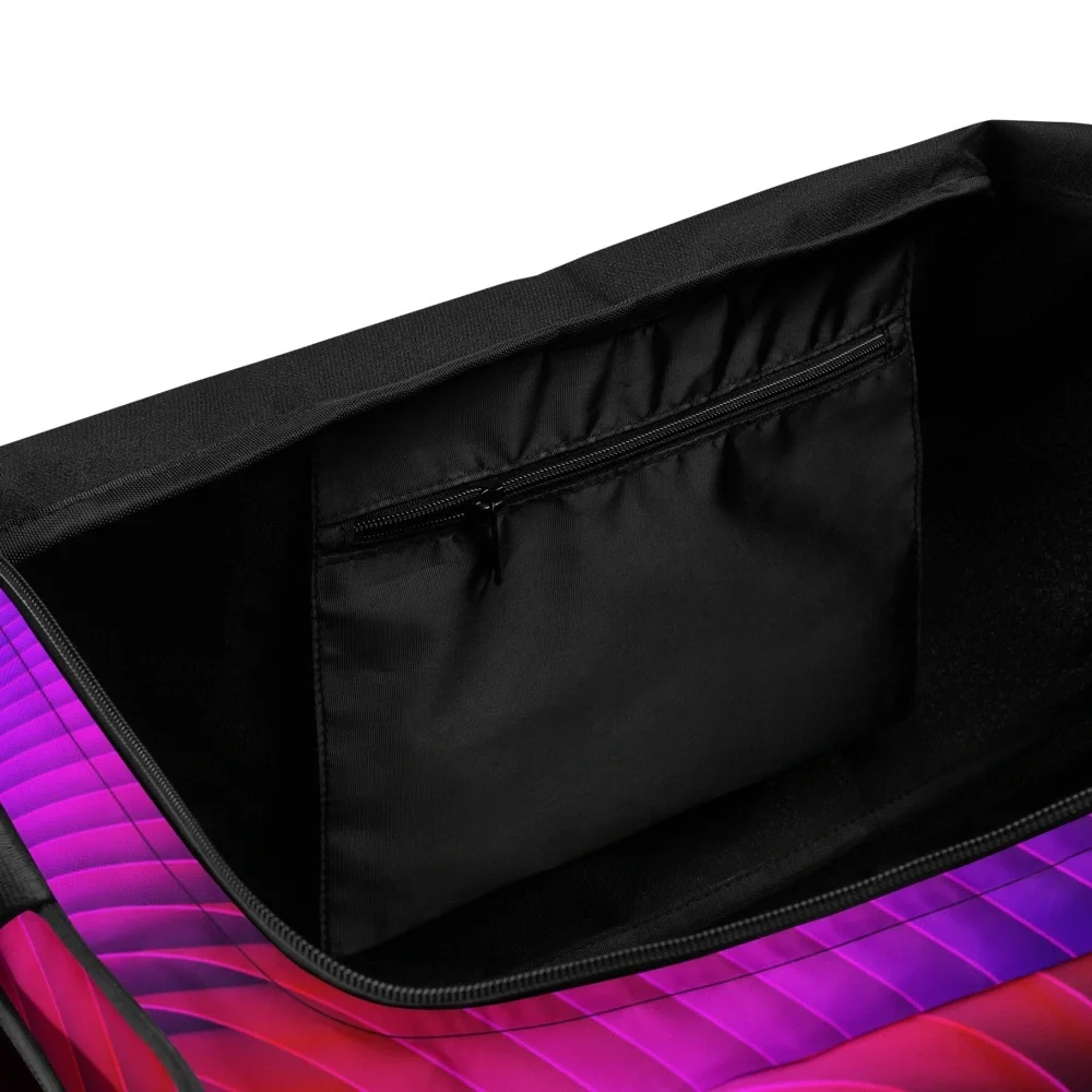Duffel Bag Max Storage Space, Bright Colorful Design. Durable.